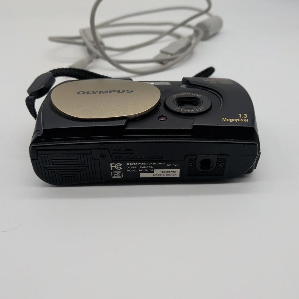 Olympus Camedia D-100 1.3MP 3x Zoom AA Battery CCD Camera Not Working